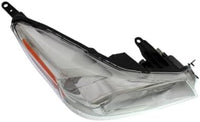 Set Of 2 Front Head Light Assembly Plastic Left Driver & Right Passenger Side Direct Replacement Compatible With 2014-2016 Subaru Forester SU2503145 SU2502145 84001SG081 84001SG091