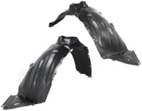Set Of 2 Front Fender Liner Plastic Left Driver & Right Passenger Side Direct Replacement Compatible With 2004-2005 Toyota Sienna TO1249130 TO1248130 53875AE010 53876AE010