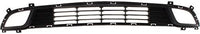 Front Bumper Grille Textured Dark Gray Plastic With Pre-Collision System Direct Replacement Compatible With 2017-2018 Kia Forte KI1036135 86522B0000