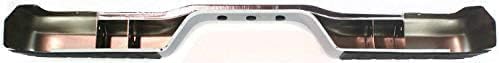 Rear Step Bumper Face Bar Chrome Steel Direct Replacement Compatible With 1989-1995 Toyota Pickup TO1102221 002283591213