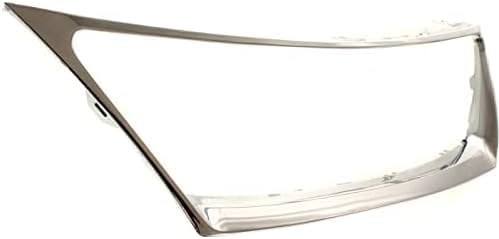 Front Grille Frame Molding Chrome Direct Replacement Compatible With 2006-2008 Lexus IS250 / IS350 LX1210100 5271153010