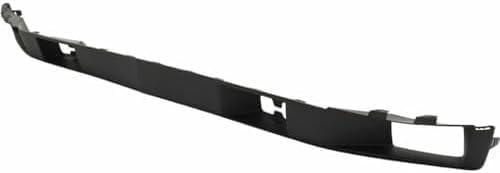 Front Bumper Molding With Tow Hook Holes + Lower Valance Air Deflector Textured Direct Replacement Compatible With 2015-2020 Chevrolet Suburban/Tahoe GM1044136 GM1095201 22936501