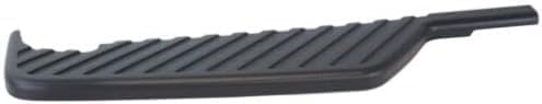 Rear Bumper Step Pad Center + Right Passenger & Left Driver Side Textured Plastic Direct Replacement Compatible With 2004-2015 Nissan Titan NI1196100 NI1197100 NI1191100 850637S200