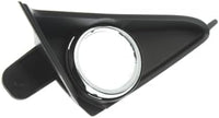 Set Of 2 Front Fog Light Cover Textured Plastic Left Driver & Right Passenger Side Direct Replacement Compatible With 2014-2023 Lexus GX460 LX1038123 LX1039123 5204060090 5203060040
