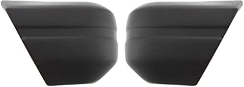 Front And Rear Bumper End Caps Textured Right Passenger & Left Driver Side Direct Replacement Compatible With Jeep Cherokee 1984-1996 / Jeep Wagoneer 1984-1990 CH1104136 CH1105137