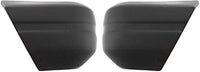 Front And Rear Bumper End Caps Textured Right Passenger & Left Driver Side Direct Replacement Compatible With Jeep Cherokee 1984-1996 / Jeep Wagoneer 1984-1990 CH1104136 CH1105137