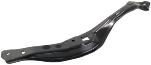 Set Of 2 Front Radiator Support Upper Tie Bar Steel Left Driver & Right Passenger Side Direct Replacement Compatible With 2007-2012 Toyota Yaris TO1225303 TO1225304