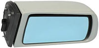 Set Of 2 Front Power Mirror Manual Folding Heated Primed Left Driver & Right Passenger Side Direct Replacement Compatible With 1997-1999 Mercedes Benz E-Class MB1321104 MB1320105