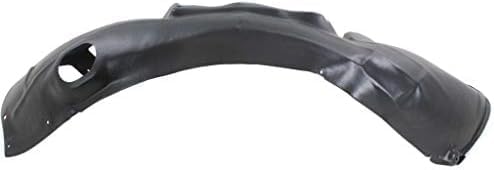 Front Fender Liner Left Driver Side Direct Replacement Compatible With 2001-2005 Audi S6 AU1248125 4F0821133T