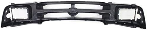 Front Grille Frame Primed With Sealed Beam Type Headlight Holes & Emblem Direct Replacement Compatible With 1995-1997 Chevrolet Blazer / 1994-1997 S10 Pickup GM1200225 12471807