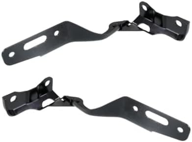 Set of 2 Front Hood Hinge Assembly Steel Left Driver & Right Passenger Side Direct Replacement Compatible with 2005-2012 Honda Odyssey HO1236126 HO1236125 60120SHJA00ZZ 60170SHJA00ZZ