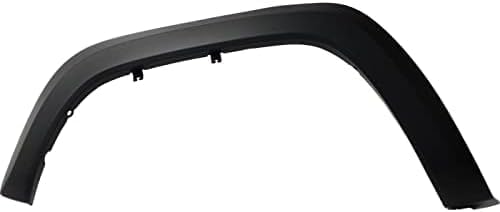 Set of 2 Front Fender Flare Textured Plastic Left Driver & Right Passenger Side Direct Replacement Compatible with 2016-2023 Toyota Tacoma TO1291109 TO1290109 7587104060 7587204060