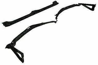 Front Bumper Center + Stay + Outer Brackets Left Driver & Right Passenger Side Direct Replacement Compatible With 2005-2011 Toyota Tacoma TO1067155 TO1066155 TO1067154 TO1066154