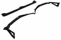 Front Bumper Center + Stay + Outer Brackets Left Driver & Right Passenger Side Direct Replacement Compatible With 2005-2011 Toyota Tacoma TO1067155 TO1066155 TO1067154 TO1066154