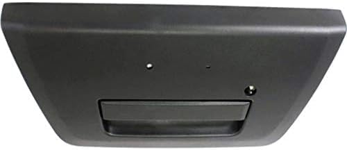 Tail Gate Outside Handle Textured Plastic with Key Holes Direct Replacement Compatible with 2005-2014 Nissan Frontier NI1915109 90606EA810