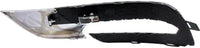 Set Of 2 Front Fog Light Molding With Chrome Trim Right Passenger & Left Driver Side Direct Replacement Compatible With 2013-2017 Buick Enclave GM1039152 GM1038152 20983394 20983395