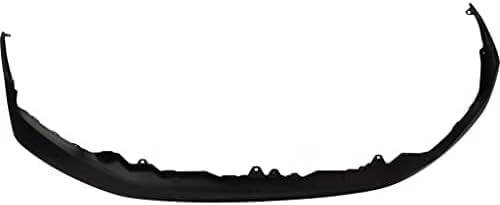 Front Bumper Upper Cover Primed Plastic Direct Replacement Compatible With 2017-2019 Nissan Titan NI1014105 62025EZ60H