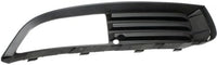 Set Of 2 Front Fog Light Moldings Primed Plastic Left Driver & Right Passenger Side Direct Replacement Compatible With 2011-2013 Buick Regal GM1039140 GM1038140 13238371 13238370