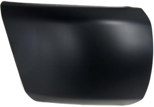 Front Bumper Primed Steel + Grille + Lower Valance Air Deflector + End Caps + Headlights Left & Right Side Direct Replacement Compatible With 2007-2013 Chevrolet Silverado 1500