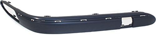 Front Bumper Molding Primed Right Passenger Side Direct Replacement Compatible With 2001-2007 Mercedes Benz C-Class MB1059104 2038852221