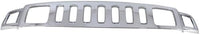 Front Upper Grille Assembly Chrome Shell And Insert Direct Replacement Compatible With 2006-2010 Hummer H3 HU1200101 15834196