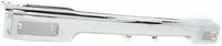 Front Bumper Face Bar Chrome Steel Direct Replacement Compatible With 1989-1991 Toyota Pickup TO1002109 5210189114