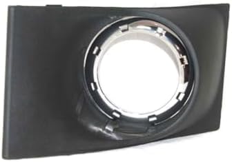 Set Of 2 Front Fog Lamp Molding Primed Plastic Right Passenger & Left Driver Side Direct Replacement Compatible With 2008-2011 Ford Focus FO2599101 FO2598101 8S4Z15266AA 8S4Z15266AB