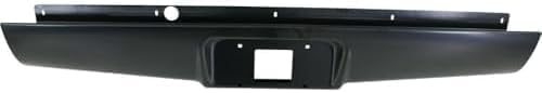 Rear Roll Pan Primed Steel with License Plate Part & Light Kit Direct Replacement Compatible with 2004-2010 Chevrolet Colorado REPC825512