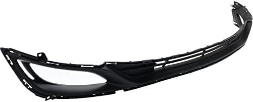 Front Bumper Lower Grille Primed Direct Replacement Compatible With 2014 Hyundai Sonata HY1036133 865123Q700