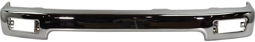 Front Bumper Face Bar Chrome Steel + Lower Valance Panel Textured Plastic Direct Replacement Compatible With 1996-1998 Toyota 4Runner TO1002172 TO1095176 5391135910 5210135320