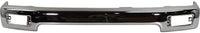 Front Bumper Face Bar Chrome Steel + Lower Valance Panel Textured Plastic Direct Replacement Compatible With 1996-1998 Toyota 4Runner TO1002172 TO1095176 5391135910 5210135320
