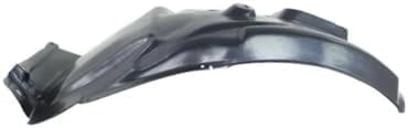 Set Of 2 Front Fender Liner Rear Section Left Driver & Right Passenger Side Direct Replacement Compatible With 2006-2012 BMW 3-Series 51717059377-PFM 51717059378-PFM