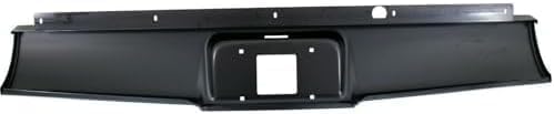 Rear Roll Pan Primed Steel with License Plate Part & Light Kit Direct Replacement Compatible with 2004-2010 Chevrolet Colorado REPC825512