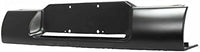 Step Bumper Face Bar Only With Pad Provision Without Mounting Bracket Primed Direct Replacement Compatible With 1994-2003 Chevrolet S10 GM1102537 15978971