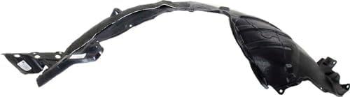 Set Of 2 Front Fender Liner Right Passenger & Left Driver Side Direct Replacement Compatible With 2015-2020 Nissan Pathfinder/Infiniti QX60 NI1249152 NI1248152 638409NB0A-PFM