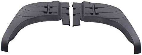 Set Of 2 Rear Bumper Step Pad Plastic Left Driver & Right Passenger Side Direct Replacement Compatible With 2007-2013 Toyota Tundra TO1197100 TO1196100 521630C040 521640C040