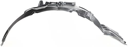 Set Of 2 Front Fender Liner Plastic Left Driver & Right Passenger Side Direct Replacement Compatible With 2007-2012 Mitsubishi Eclipse MI1251107 MI1250107 5370A774 5370A773