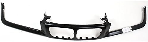 Front Bumper Nose Panel Primed Steel Without Head Light Washer Direct Replacement Compatible With 1997-1999 BMW 3-Series BM1210106 41338225981