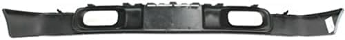 Front Bumper Lower Valance Air Deflector Textured With Fog Light Holes Direct Replacement Compatible With 1998-2004 Chevrolet S10 Pickup GM1092164 88967926