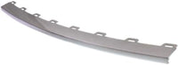 Front Bumper Molding Chrome Plastic Direct Replacement Compatible With 2013-2016 GMC Acadia / 2017 Limited GM1044118 20982402