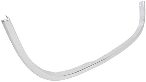 Set Of 2 Front Fender Molding Trim Chrome Right Passenger & Left Driver Side Direct Replacement Compatible With 1988-2000 Chevrolet/GMC C/K Series Full Size GM1291108 GM1290108