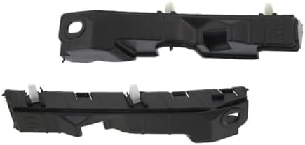 Set of 2 Front Bumper Mounting Bracket Plastic Left Driver & Right Passenger Side Direct Replacement Compatible with 2011-2015 Hyundai Sonata HY1042108 HY1043108