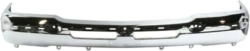Front Bumper Chrome + Grille + Upper Cover + Lower Valance Textured + Brackets + Headlights + Fog Lamps Left & Right Direct Replacement Compatible With 2003-2006 Chevy Silverado 1500