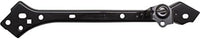 Set Of 2 Front Upper Radiator Support Tie Bar Extension Steel Left Driver & Right Passenger Side Direct Replacement Compatible With 2016-2019 Chevrolet Cruze GM1225351 GM1225350