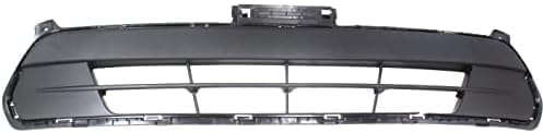 Front Bumper Grille Textured Plastic Without Fog Lights Holes Direct Replacement Compatible With 2016-2018 Kia Sorento KI1036129 86522C6000