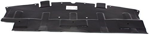 Front Lower Engine Splash Shield Case Guard Under Cover Direct Replacement Compatible with 2009-2013 Mazda 6 MA1228108 MA1228121 GS3L561Z1A GEG1561Z1