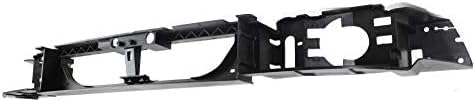 Front Bumper Cover Primed With Fog Light Holes + Header Panel Direct Replacement Compatible With 1999-2004 Ford Mustang FO1000439 FO1221119 YR3Z17D957GA 3R3Z8A284AA