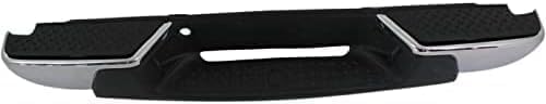Step Bumper Face Bar & Pad Without Mounting Bracket Chrome Direct Replacement Compatible With 2008-2012 Chevrolet Colorado/GMC Canyon GM1103156 20815916-PFM