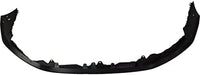 Front Bumper Upper Cover Primed Plastic Direct Replacement Compatible With 2017-2019 Nissan Titan NI1014105 62025EZ60H
