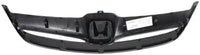 Front Grille Primed Shell And Insert Direct Replacement Compatible With 2004-2005 Honda Civic HO1200164 71122S5AA00ZB